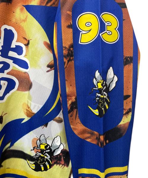 SUPREME（シュプリーム）Supreme (シュプリーム) Wu-Tang (ウータン) 長袖カットソー ブルー×イエロー サイズ:Sの古着・服飾アイテム