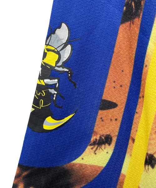 SUPREME（シュプリーム）Supreme (シュプリーム) Wu-Tang (ウータン) 長袖カットソー ブルー×イエロー サイズ:Sの古着・服飾アイテム