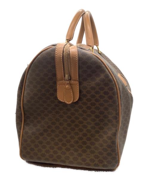 CELINE（セリーヌ）CELINE (セリーヌ) マカダム　ボストンバッグ ブラウンの古着・服飾アイテム