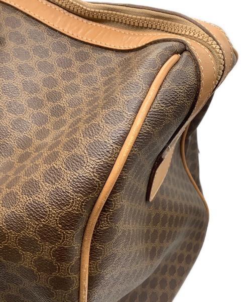 CELINE（セリーヌ）CELINE (セリーヌ) マカダム　ボストンバッグ ブラウンの古着・服飾アイテム
