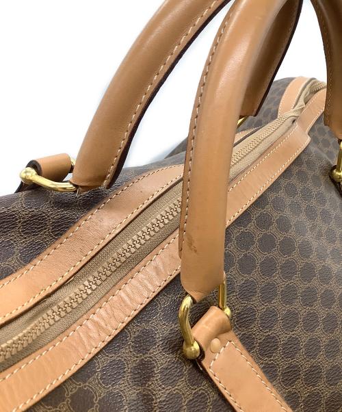 CELINE（セリーヌ）CELINE (セリーヌ) マカダム　ボストンバッグ ブラウンの古着・服飾アイテム