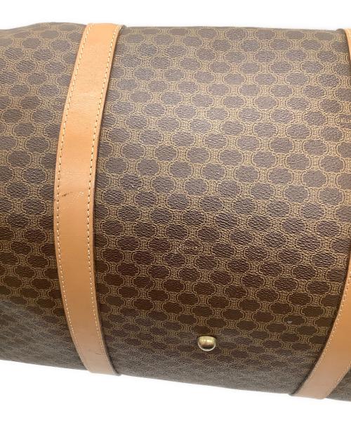 CELINE（セリーヌ）CELINE (セリーヌ) マカダム　ボストンバッグ ブラウンの古着・服飾アイテム
