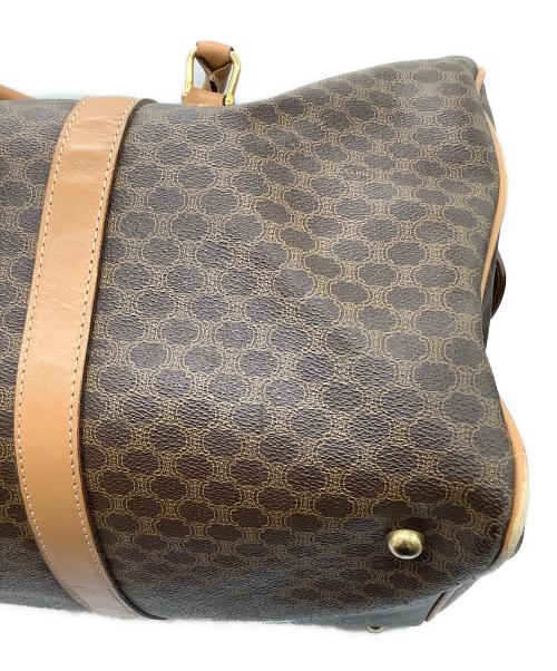 CELINE（セリーヌ）CELINE (セリーヌ) マカダム　ボストンバッグ ブラウンの古着・服飾アイテム