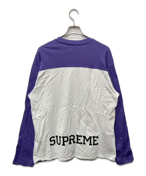 SUPREME（シュプリーム）Supreme (シュプリーム) 長袖カットソー ブラック×イエロー×パープル×ホワイト サイズ:Sの古着・服飾アイテム