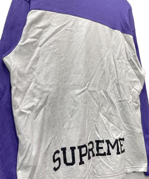 SUPREME（シュプリーム）Supreme (シュプリーム) 長袖カットソー ブラック×イエロー×パープル×ホワイト サイズ:Sの古着・服飾アイテム