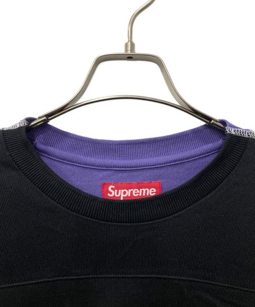 SUPREME（シュプリーム）Supreme (シュプリーム) 長袖カットソー ブラック×イエロー×パープル×ホワイト サイズ:Sの古着・服飾アイテム