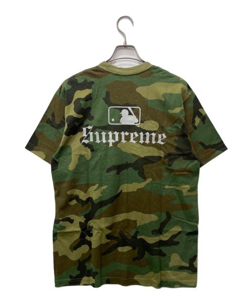 SUPREME（シュプリーム）Supreme (シュプリーム) GENUINE MERCHANDISE (ジェニュイン マーチャンダイズ) 半袖カットソー グリーン サイズ:Mの古着・服飾アイテム