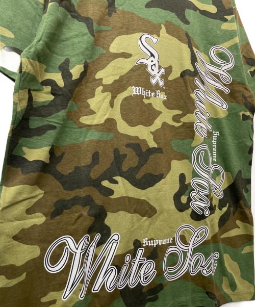 SUPREME（シュプリーム）Supreme (シュプリーム) GENUINE MERCHANDISE (ジェニュイン マーチャンダイズ) 半袖カットソー グリーン サイズ:Mの古着・服飾アイテム