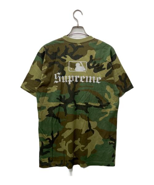 SUPREME（シュプリーム）Supreme (シュプリーム) GENUINE MERCHANDISE (ジェニュイン マーチャンダイズ) 半袖カットソー グリーン サイズ:Mの古着・服飾アイテム