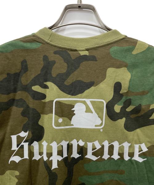 SUPREME（シュプリーム）Supreme (シュプリーム) GENUINE MERCHANDISE (ジェニュイン マーチャンダイズ) 半袖カットソー グリーン サイズ:Mの古着・服飾アイテム