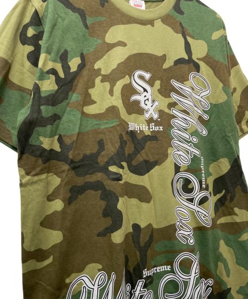SUPREME（シュプリーム）Supreme (シュプリーム) GENUINE MERCHANDISE (ジェニュイン マーチャンダイズ) 半袖カットソー グリーン サイズ:Mの古着・服飾アイテム