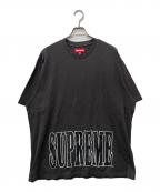 SUPREMEシュプリーム）の古着「半袖カットソー」｜ブラック