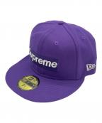 SUPREME×New Era×GENUINE MERCHANDISEシュプリーム×ニューエラ×ジェニュイン マーチャンダイズ）の古着「キャップ」｜パープル
