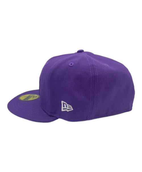 SUPREME（シュプリーム）SUPREME (シュプリーム) New Era (ニューエラ) GENUINE MERCHANDISE (ジェニュイン マーチャンダイズ) キャップ パープル サイズ:7 3/4 61.5cmの古着・服飾アイテム