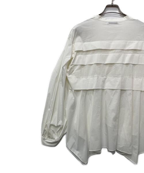 chignon（シニヨン）chignon (シニヨン) 長袖ブラウス ホワイト サイズ:F 未使用品の古着・服飾アイテム