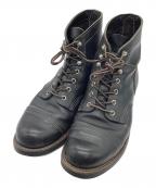 RED WINGレッドウィング）の古着「IRON RANGE BOOTS」｜ブラック