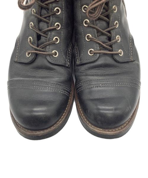 RED WING（レッドウィング）RED WING (レッドウィング) IRON RANGE BOOTS ブラック サイズ:26.5の古着・服飾アイテム