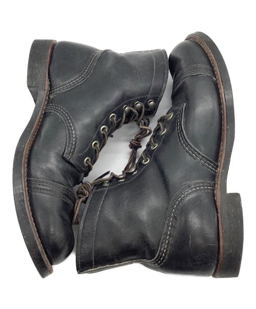 RED WING（レッドウィング）RED WING (レッドウィング) IRON RANGE BOOTS ブラック サイズ:26.5の古着・服飾アイテム
