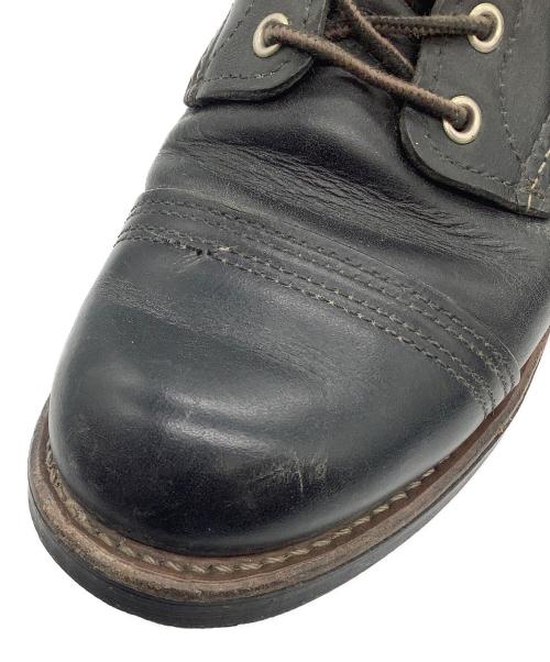 RED WING（レッドウィング）RED WING (レッドウィング) IRON RANGE BOOTS ブラック サイズ:26.5の古着・服飾アイテム
