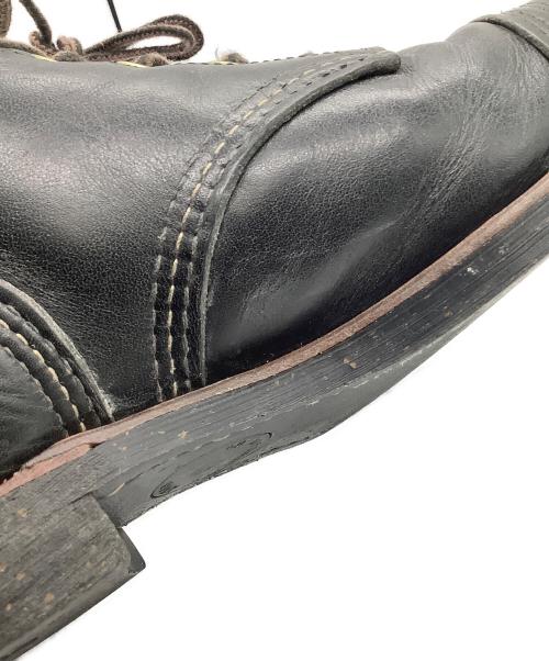 RED WING（レッドウィング）RED WING (レッドウィング) IRON RANGE BOOTS ブラック サイズ:26.5の古着・服飾アイテム