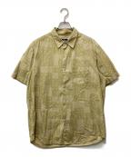 stussyステューシー）の古着「半袖シャツ」｜ベージュ