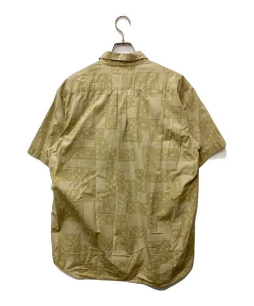 stussy（ステューシー）stussy (ステューシー) 半袖シャツ ベージュ サイズ:XLの古着・服飾アイテム