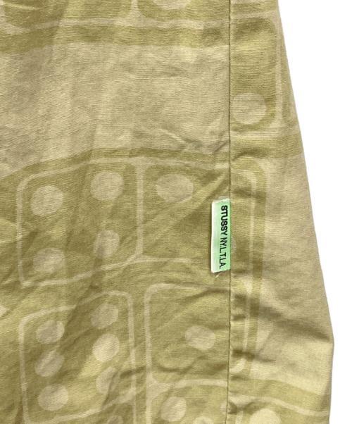 stussy（ステューシー）stussy (ステューシー) 半袖シャツ ベージュ サイズ:XLの古着・服飾アイテム