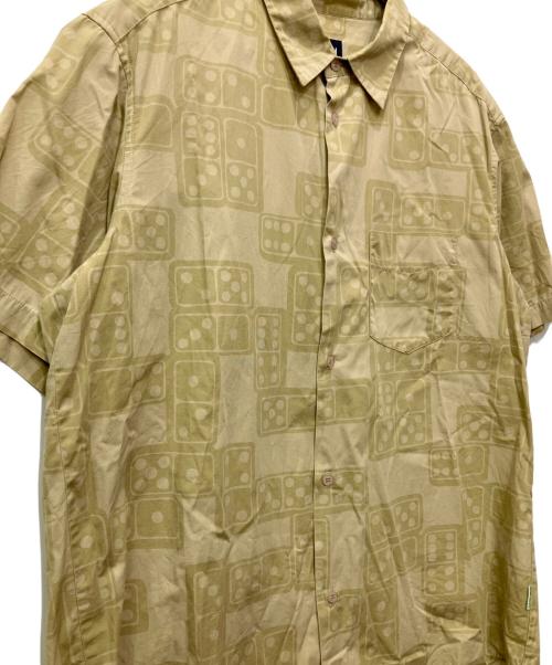 stussy（ステューシー）stussy (ステューシー) 半袖シャツ ベージュ サイズ:XLの古着・服飾アイテム