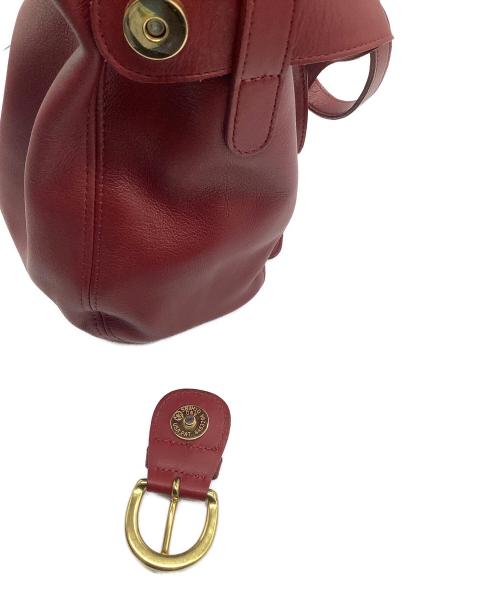 COACH（コーチ）COACH (コーチ) ショルダーバッグ レッドの古着・服飾アイテム