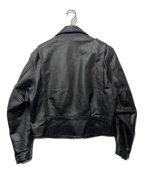 HARLEY-DAVIDSON（ハーレーダビッドソン）HARLEY-DAVIDSON (ハーレーダビッドソン) レザーライダースジャケット ブルー サイズ:Lの古着・服飾アイテム