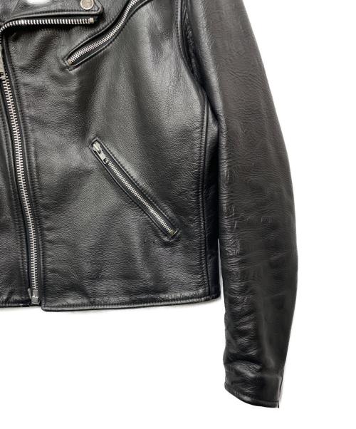 HARLEY-DAVIDSON（ハーレーダビッドソン）HARLEY-DAVIDSON (ハーレーダビッドソン) レザーライダースジャケット ブルー サイズ:Lの古着・服飾アイテム