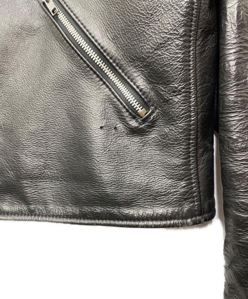 HARLEY-DAVIDSON（ハーレーダビッドソン）HARLEY-DAVIDSON (ハーレーダビッドソン) レザーライダースジャケット ブルー サイズ:Lの古着・服飾アイテム