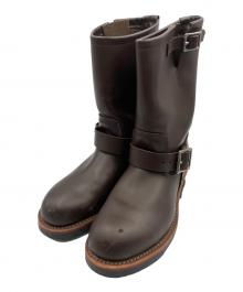 RED WING（レッドウィング）の古着「エンジニアブーツ」｜ブラウン