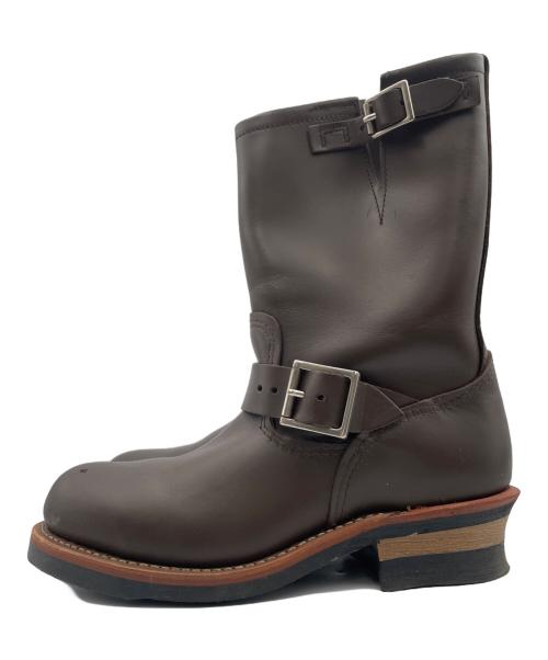 RED WING（レッドウィング）RED WING (レッドウィング) エンジニアブーツ ブラウン サイズ:24.5の古着・服飾アイテム