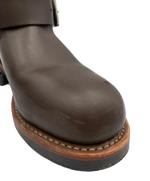 RED WING（レッドウィング）RED WING (レッドウィング) エンジニアブーツ ブラウン サイズ:24.5の古着・服飾アイテム