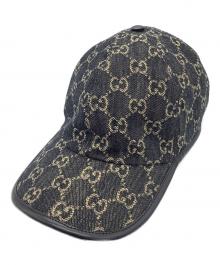 GUCCI（グッチ）の古着「キャップ」｜ブラック