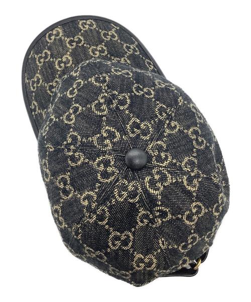 GUCCI（グッチ）GUCCI (グッチ) キャップ ブラック サイズ:XLの古着・服飾アイテム