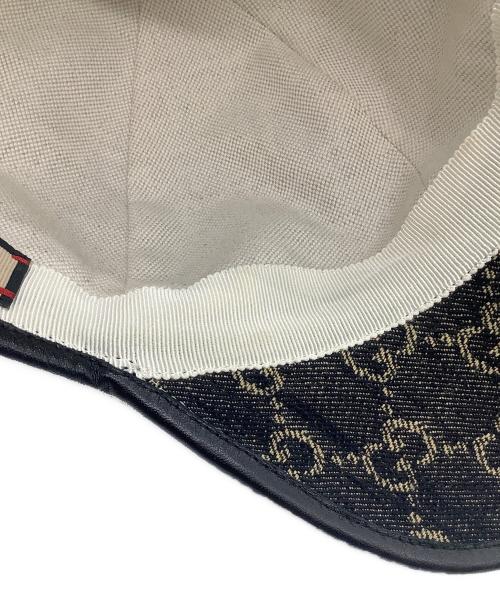 GUCCI（グッチ）GUCCI (グッチ) キャップ ブラック サイズ:XLの古着・服飾アイテム