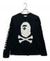 A BATHING APE（アベイシングエイプ）の古着「長袖カットソー」｜ブラック