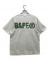 A BATHING APE (アベイシングエイプ) Liquid Camo Small Ape Face Tee ホワイト サイズ:L：5000円