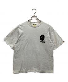 A BATHING APE（アベイシングエイプ）の古着「Japan Culture LetteRed Tee」｜ホワイト