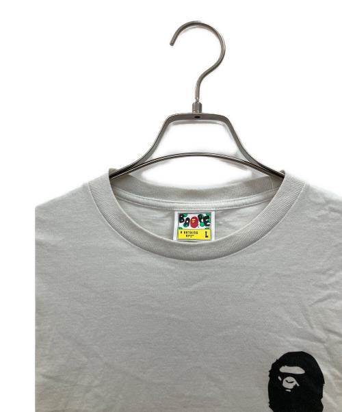 A BATHING APE（アベイシングエイプ）A BATHING APE (アベイシングエイプ) Japan Culture LetteRed Tee ホワイト サイズ:Lの古着・服飾アイテム