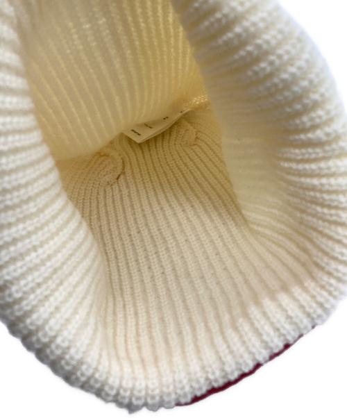 SUPREME（シュプリーム）Supreme (シュプリーム) Oval Patch Beanie ホワイトの古着・服飾アイテム
