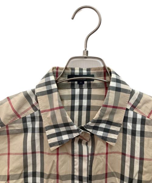 BURBERRY LONDON（バーバリーロンドン）BURBERRY LONDON (バーバリーロンドン) 半袖シャツ ベージュ サイズ:15の古着・服飾アイテム