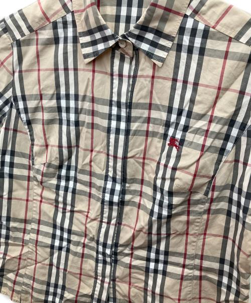 BURBERRY LONDON（バーバリーロンドン）BURBERRY LONDON (バーバリーロンドン) 半袖シャツ ベージュ サイズ:15の古着・服飾アイテム