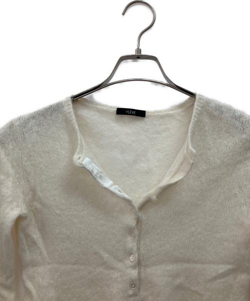 YLEVE（イレーヴ）YLEVE (イレーヴ) ヘンリーネックニット ホワイト サイズ:1の古着・服飾アイテム