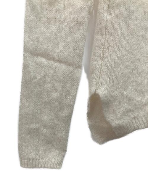 YLEVE（イレーヴ）YLEVE (イレーヴ) ヘンリーネックニット ホワイト サイズ:1の古着・服飾アイテム