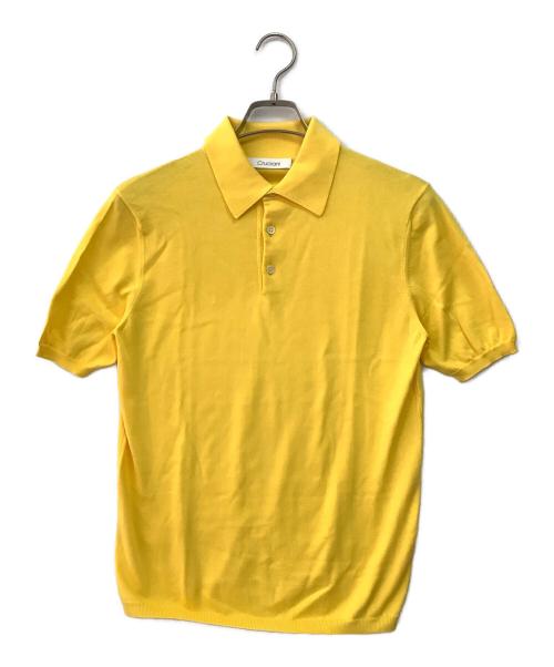 Cruciani（クルチアーニ）CRUCIANI (クルチアーニ) 半袖カットソー イエロー サイズ:46の古着・服飾アイテム