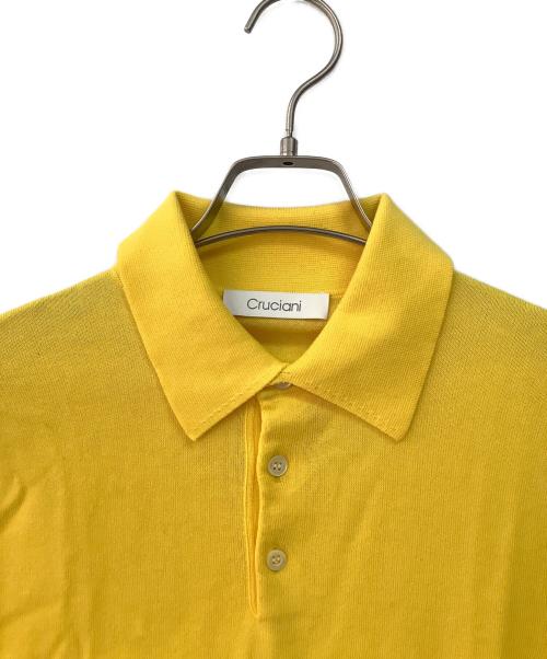 Cruciani（クルチアーニ）CRUCIANI (クルチアーニ) 半袖カットソー イエロー サイズ:46の古着・服飾アイテム