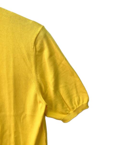 Cruciani（クルチアーニ）CRUCIANI (クルチアーニ) 半袖カットソー イエロー サイズ:46の古着・服飾アイテム